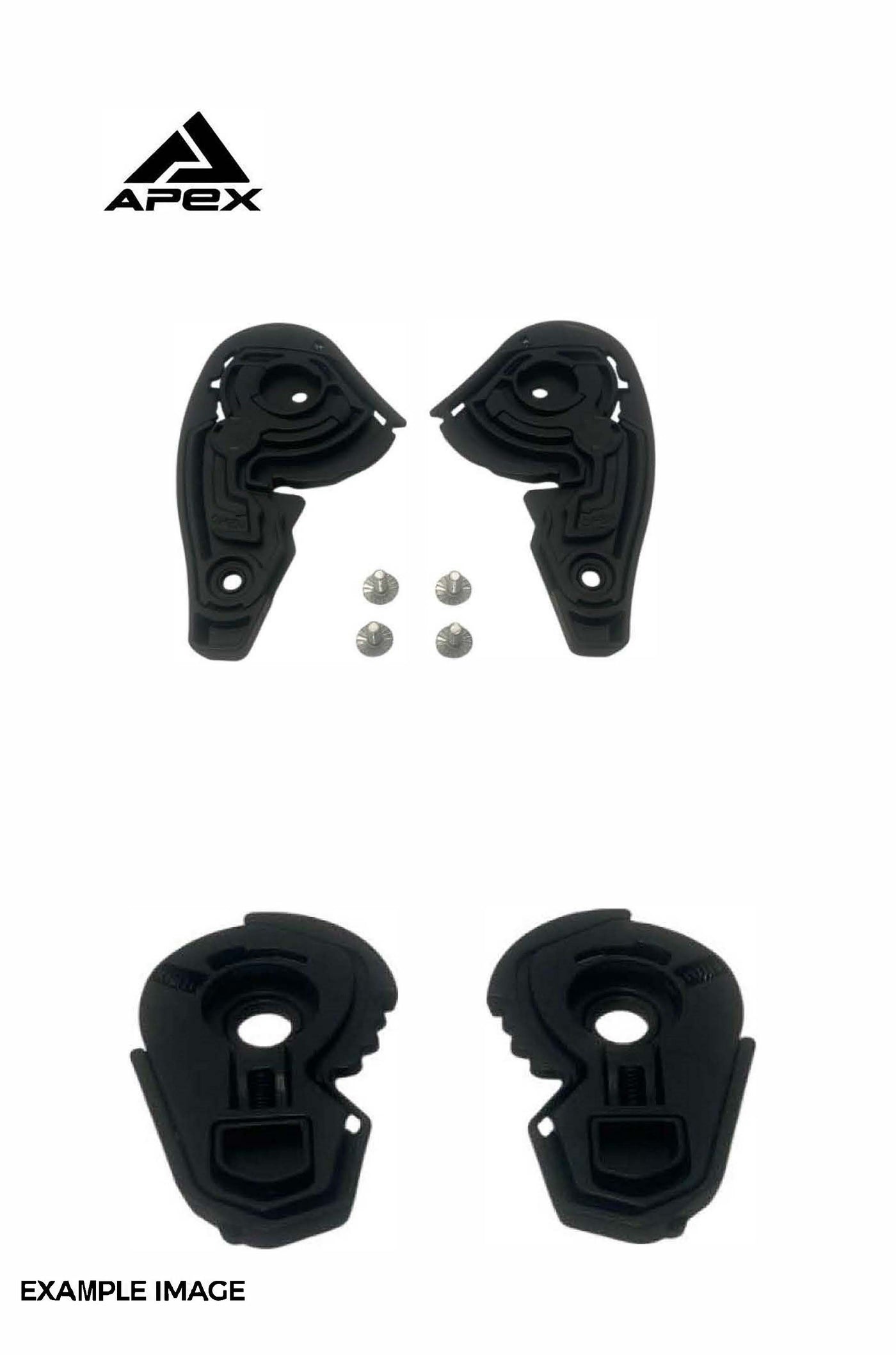 APEX FI200 Visor plates inc. Screws
