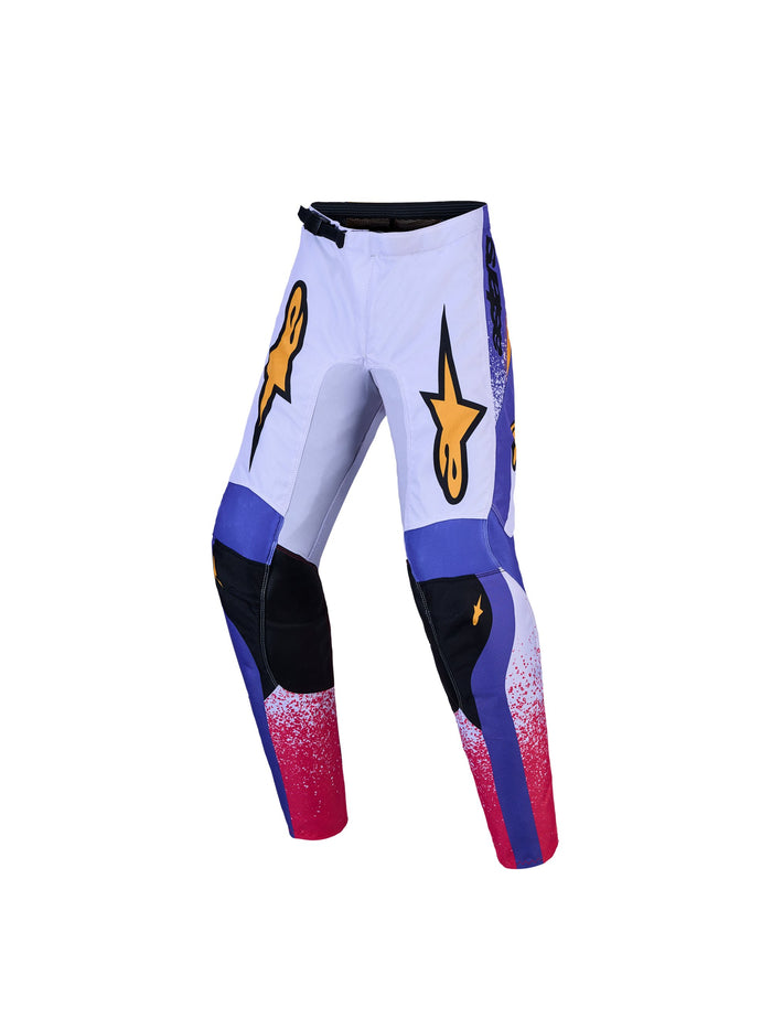 Alpinestars Pants Youth Fluid Drag Lilac/Blue/Gold