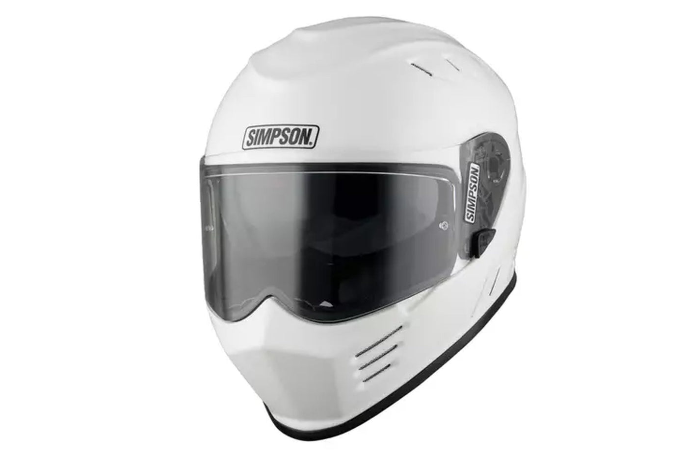 SIMPSON Helmet Venom 06 solid gloss white XXXL