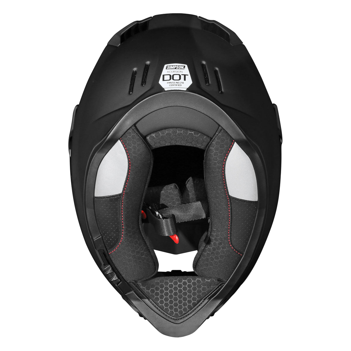 SIMPSON Helmet Xcursion matt black