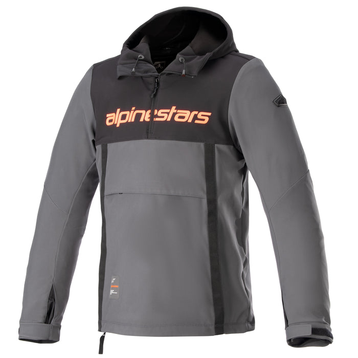 Alpinestars Hoodie Sherpa Black/Gray/Red