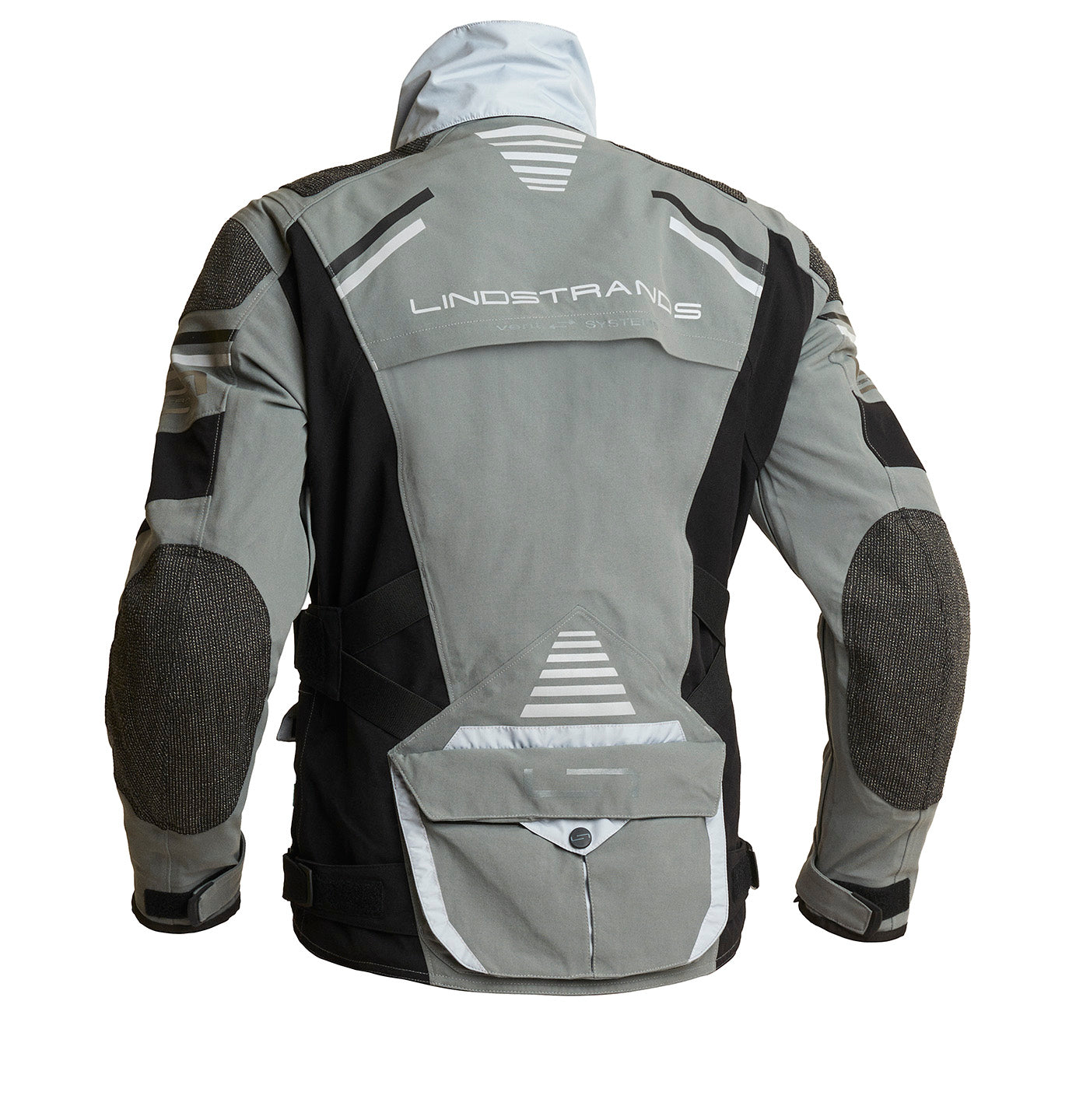 Lindstrands Textile Jacket Sunne Grey/Black