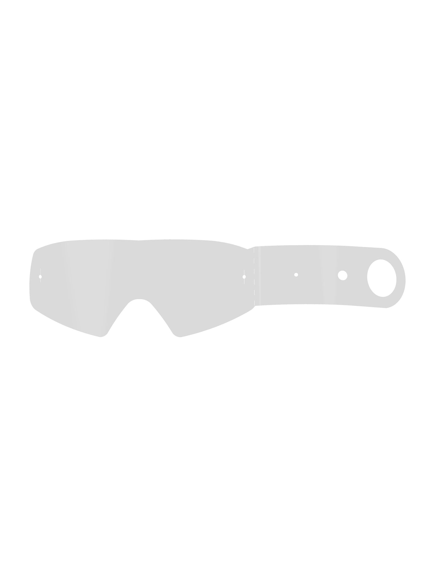 Alpinestars Vision YOUTH TEAR OFF x20PK TRANSPARENT