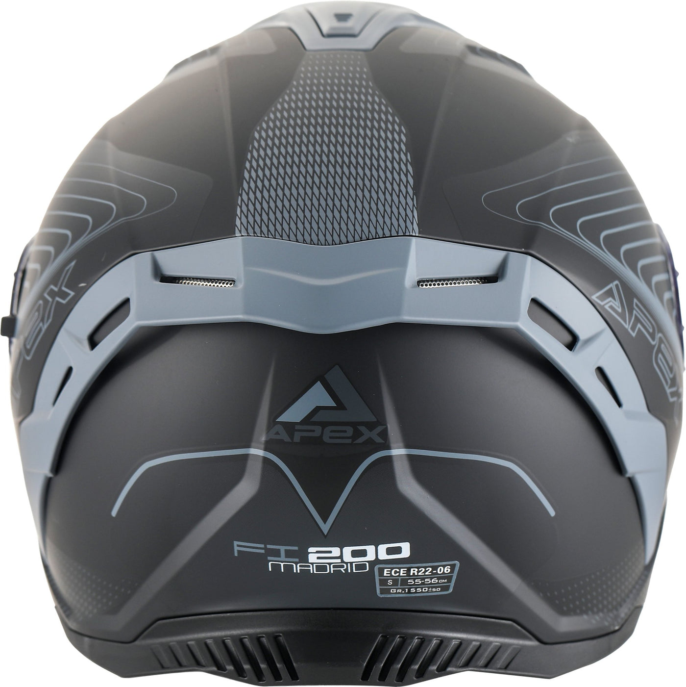 APEX Helmet FI200 Madrid grey/black