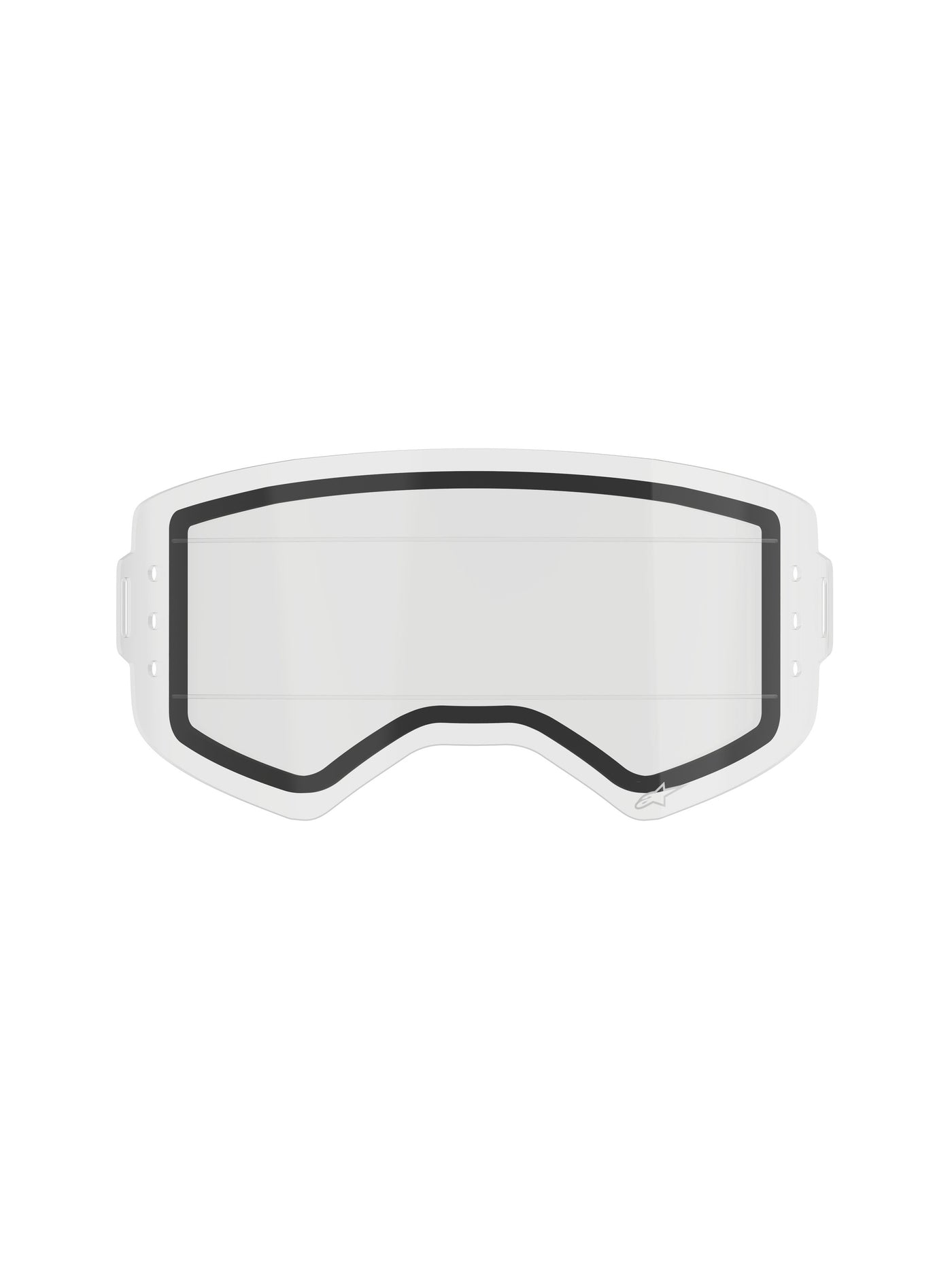 Alpinestars Supertech DOUBLE PANE ROLL OFF Clear