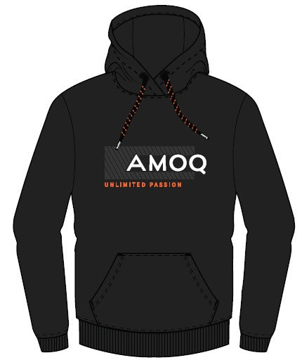AMOQ Spirit V2 Hoodie Black/Orange