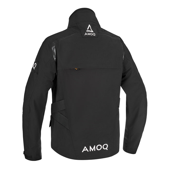 AMOQ Trophy V2 Enduro Jacket Black/Orange