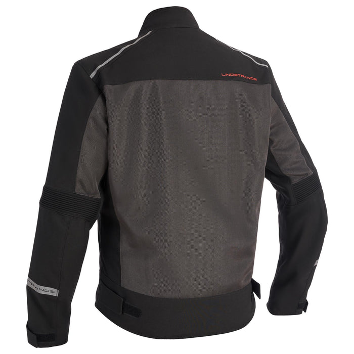 Lindstrands Textile Jacket Delsbo Black Grey