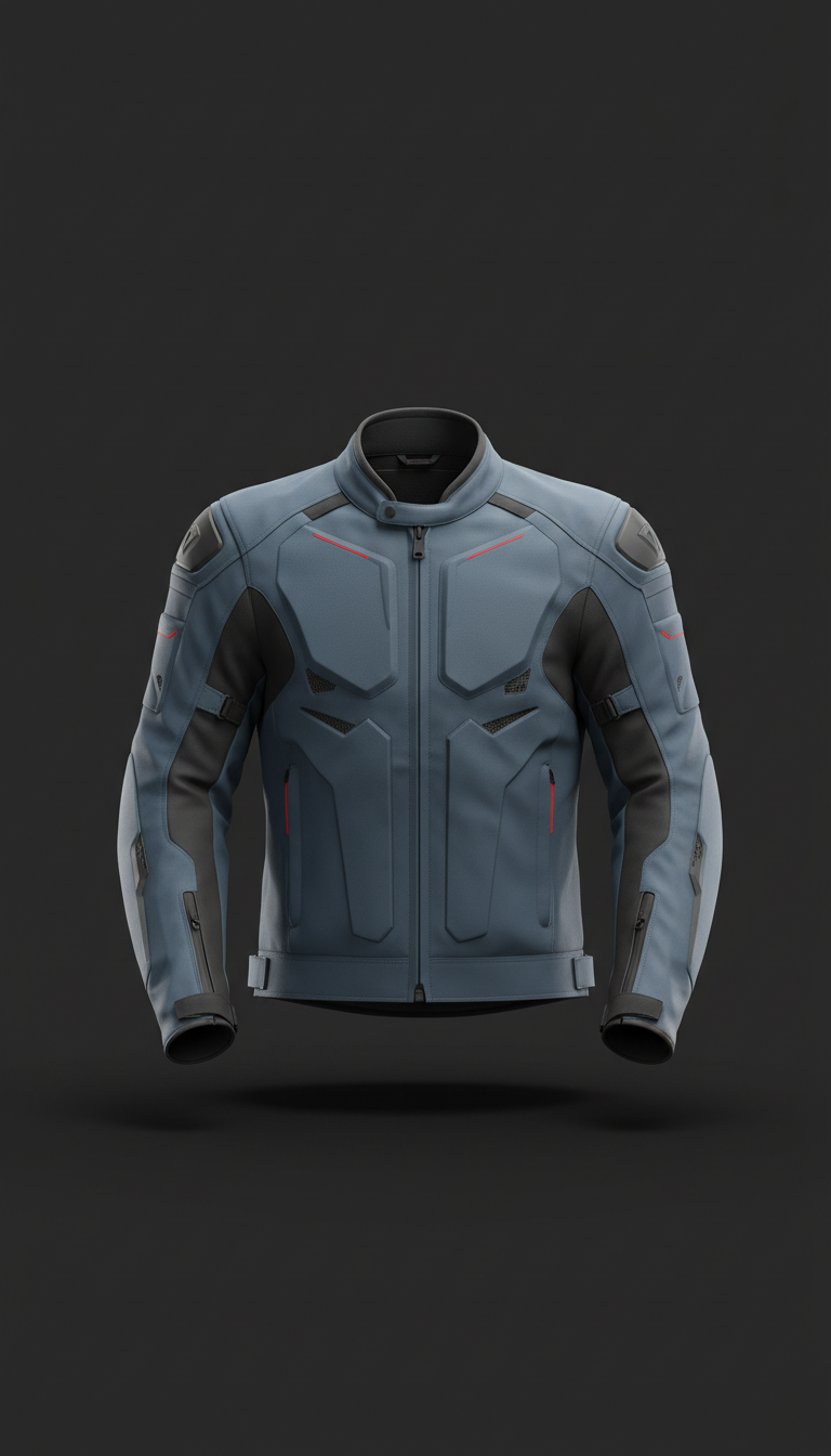 Stealth Blue sport riding jacket