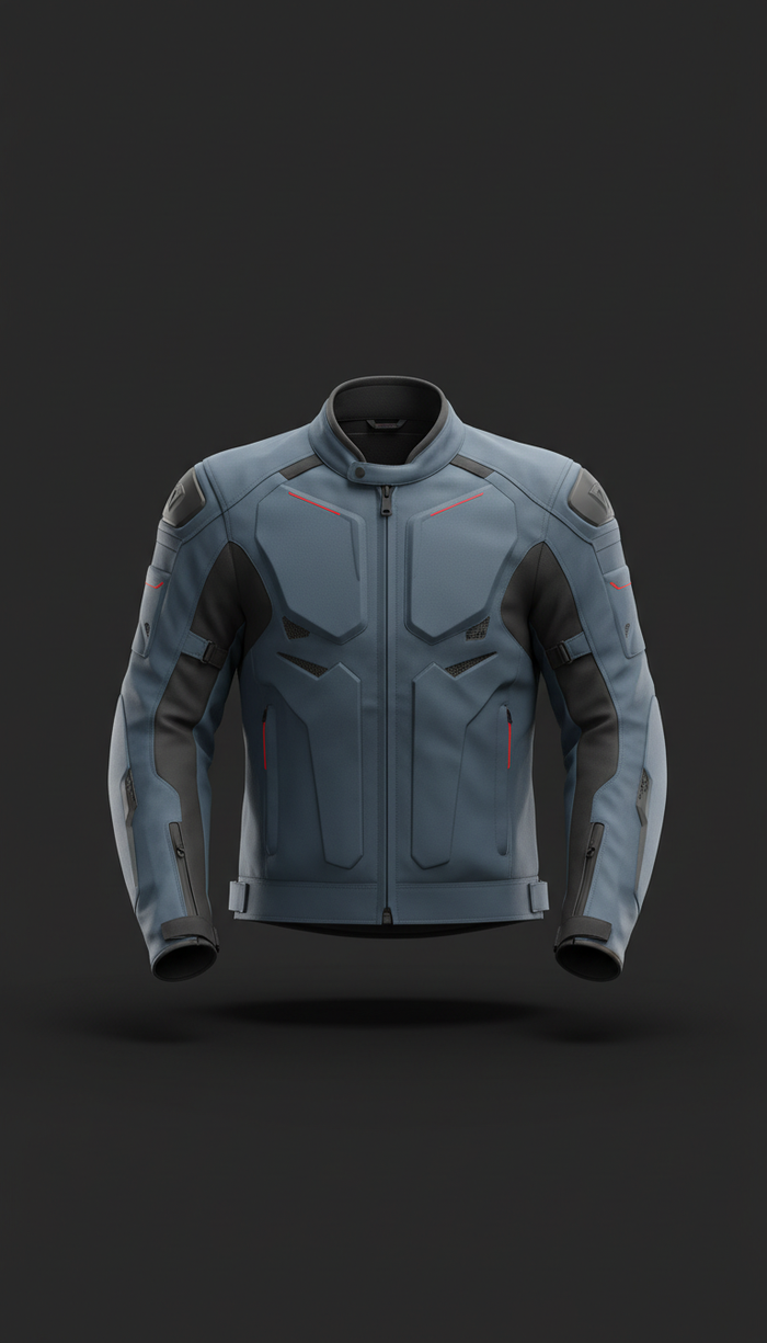 Stealth Blue sport riding jacket