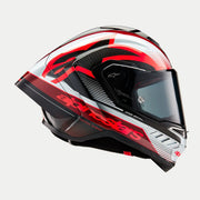 Alpinestars Helmet Supertech R10 Team Black/Carb/Red/White
