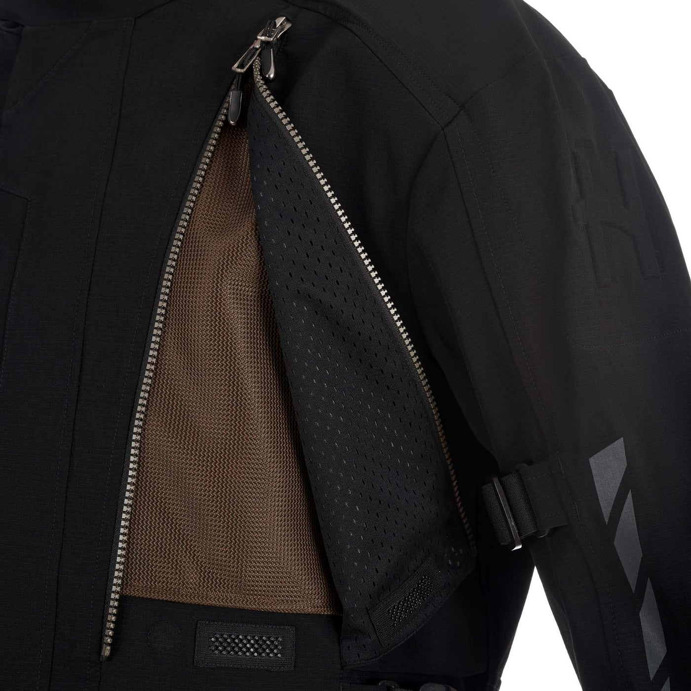 Halvarssons Textile jacket Vinvallen Black