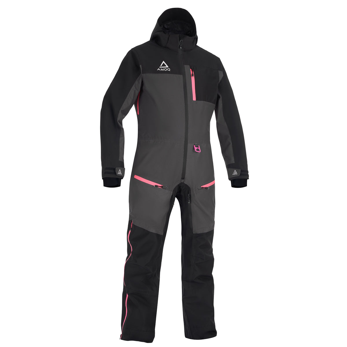 AMOQ Dynamic W's Monosuit Black/Grey/Pink