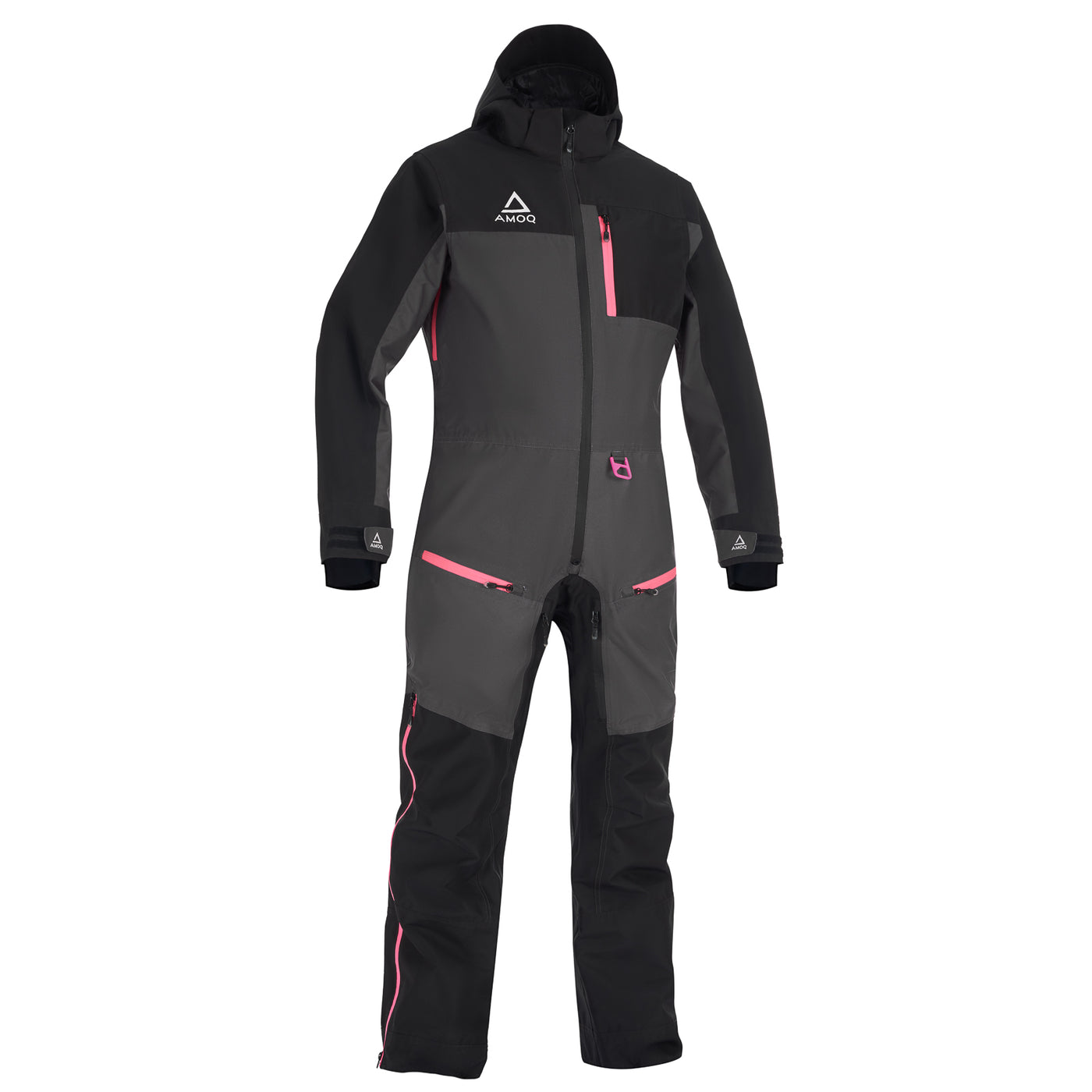 AMOQ Dynamic W's Monosuit Insulated Black/Grey/Pink