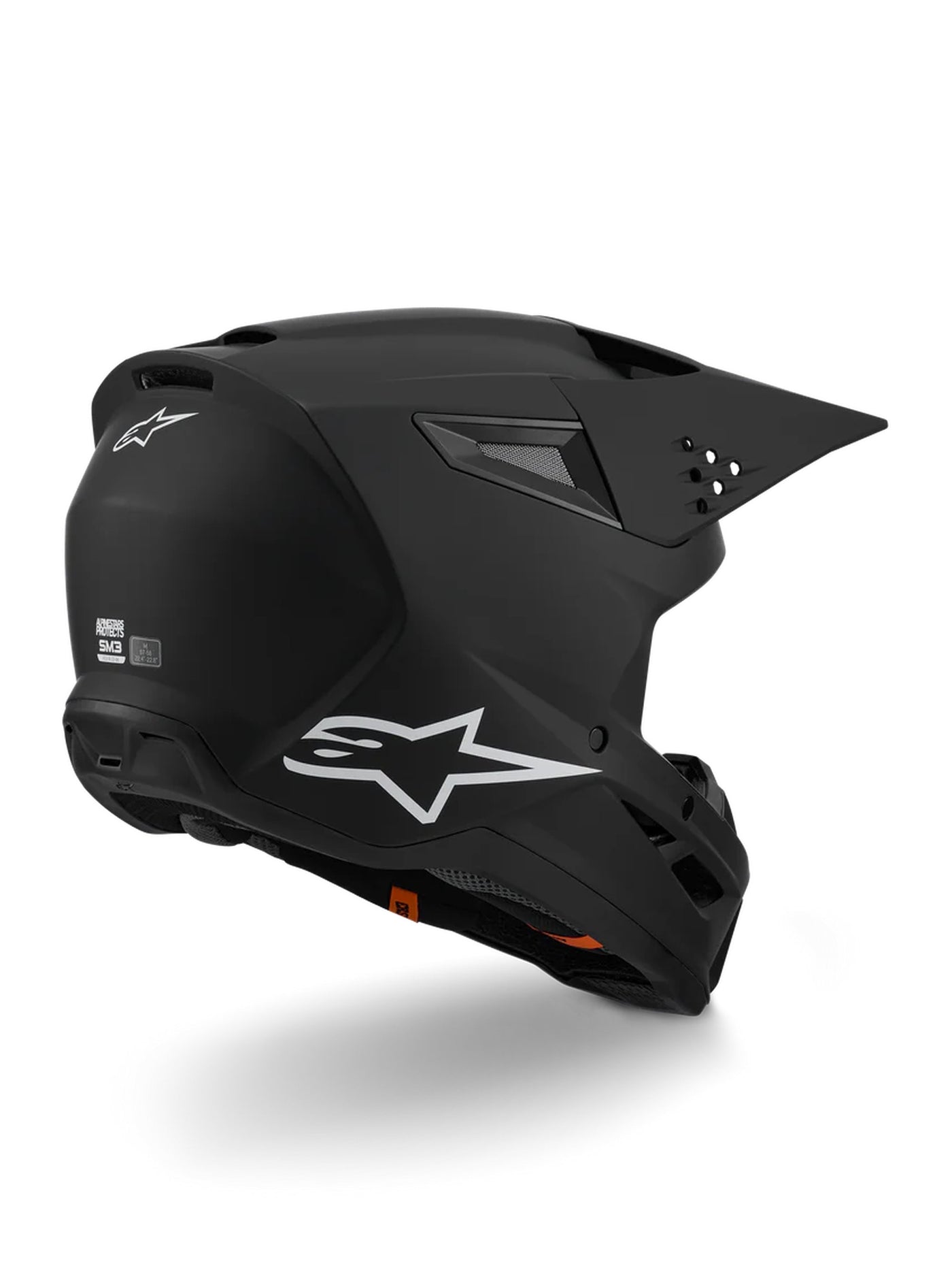 Alpinestars Helmet S-M3 Flat Black