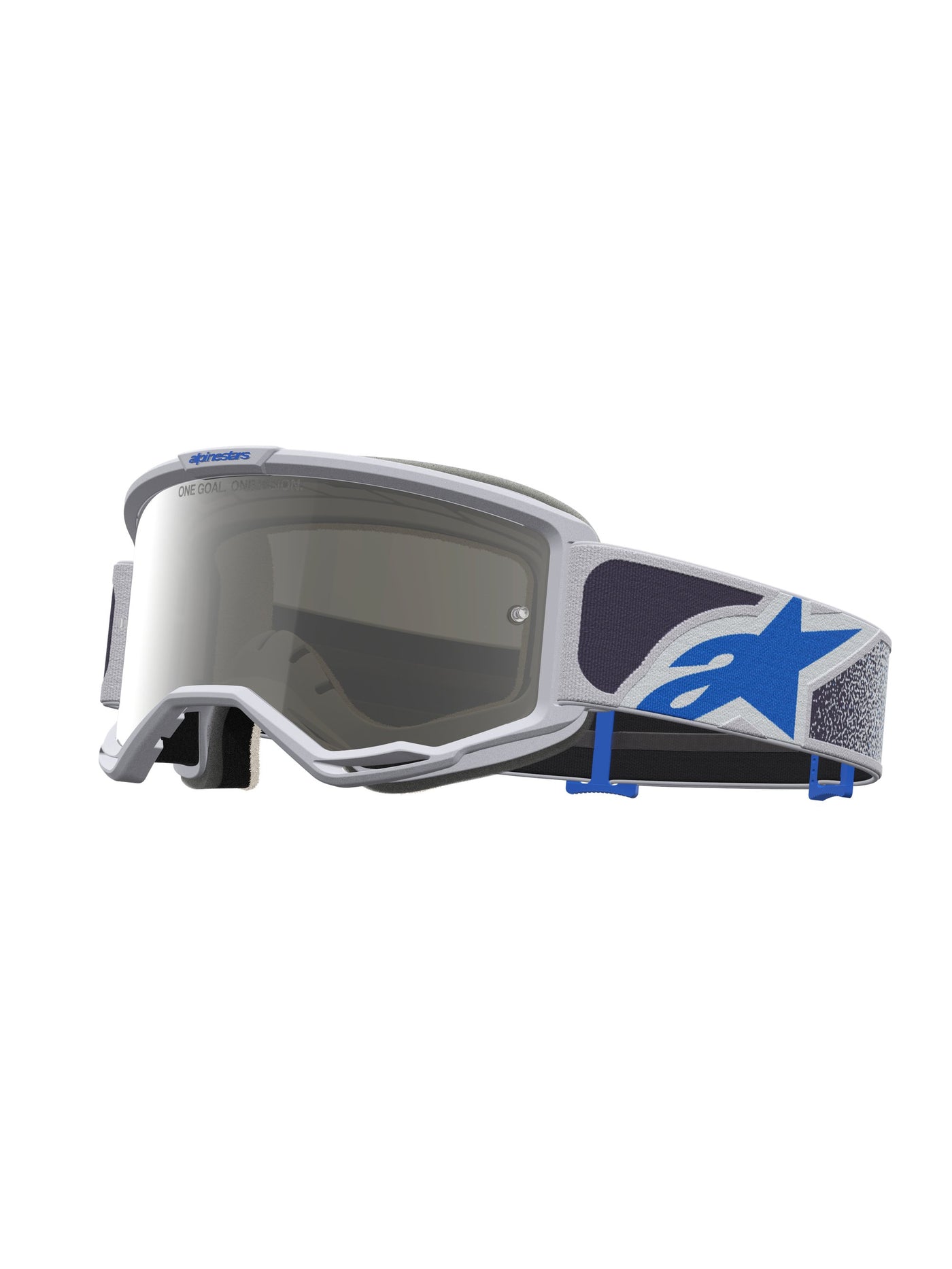 Alpinestars Goggle Vision 5 Drag Light Lilac Blue Mirror Silver