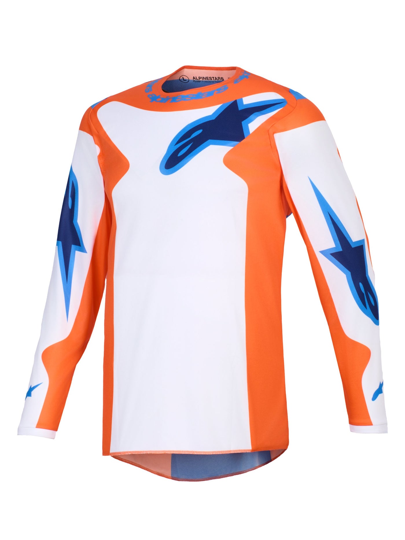 Alpinestars Jersey Fluid Grid Orange/UCLA Blue