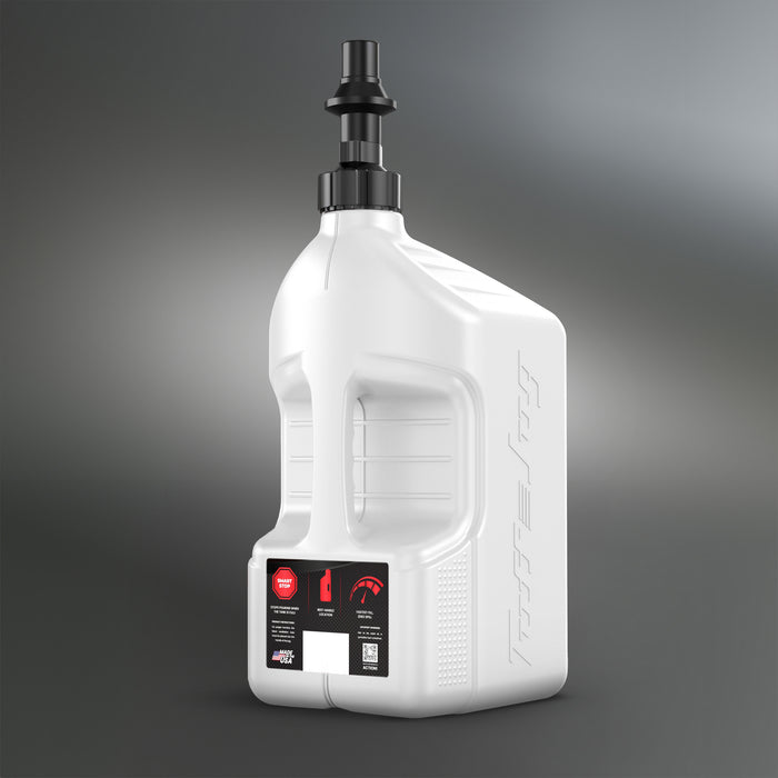 Tuff Jug 20L White w/ Black Ripper Cap (GEN 3)