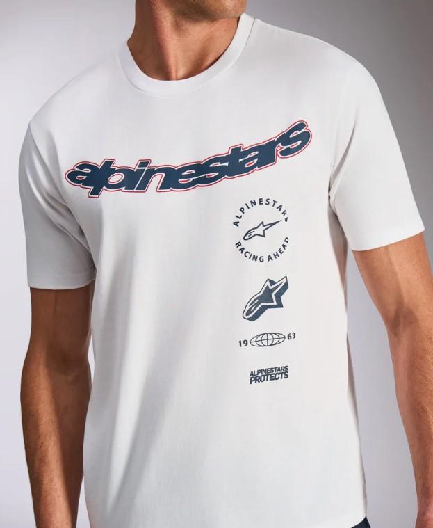 Alpinestars T-Shirt Abus SS CSF White