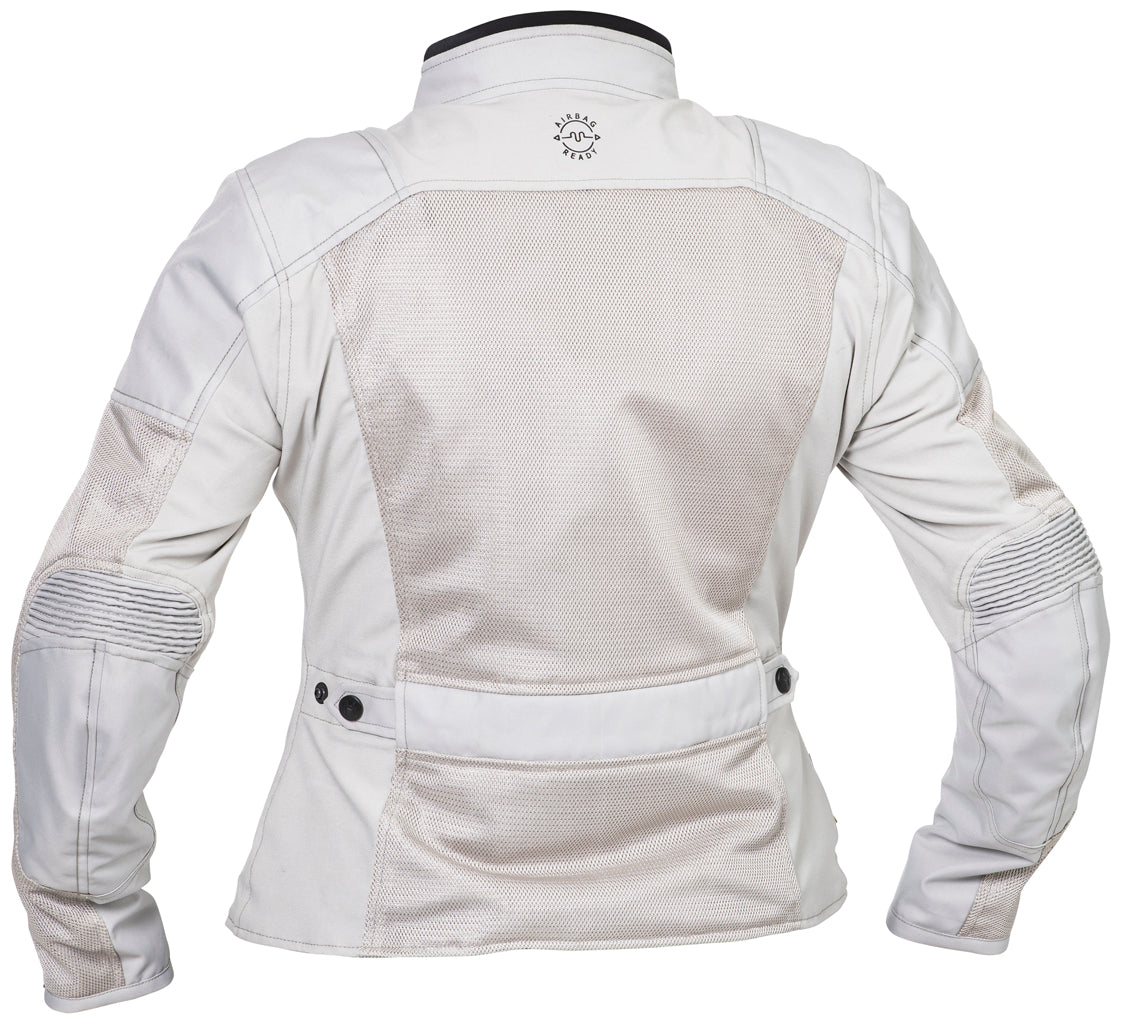 Halvarssons Textile Jacket Arvika Woman Light grey