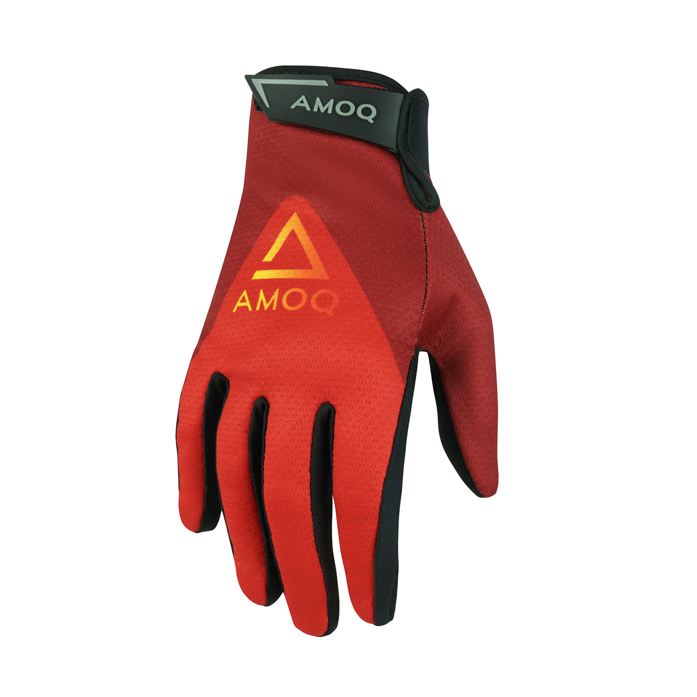 AMOQ Ascent V2 Gloves Dk Red-Red