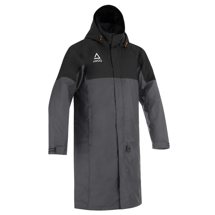 AMOQ Apex Racing Pit Coat Black/Dk Grey