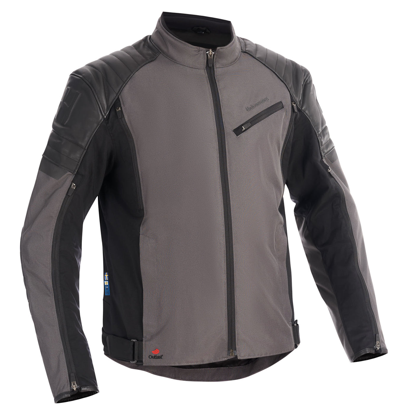 Halvarssons Textile Jacket Solberg Dark grey/Black