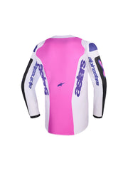Alpinestars Jersey Youth Fluid Grid Black/Gray/Purple