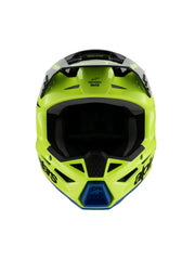Alpinestars Helmet SM3 Youth Radium Yellow Fluo/Black/Blue