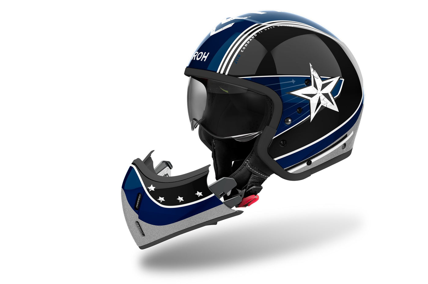 Airoh Helmet J 110 Command Octane Gloss