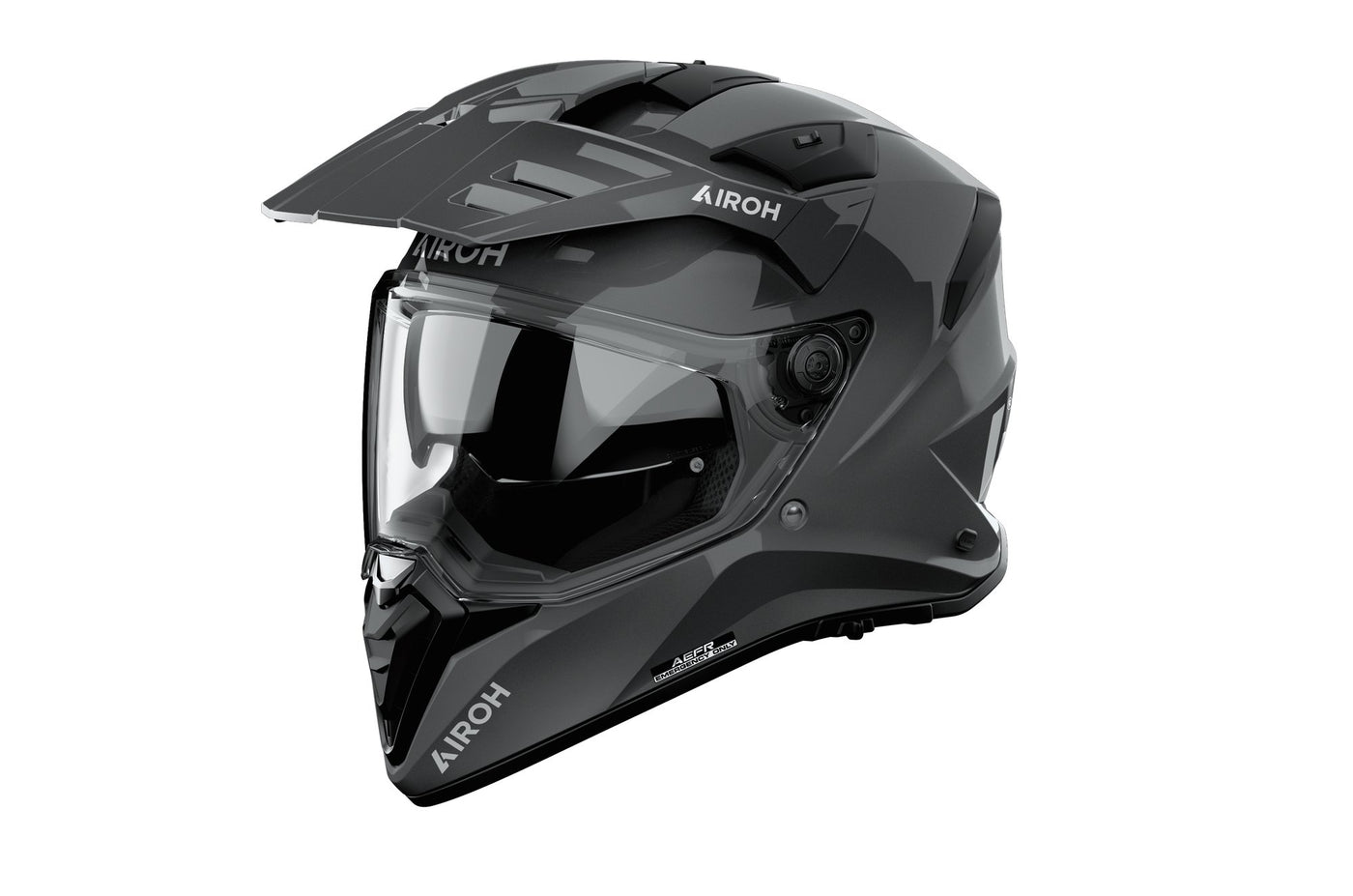 Airoh Helmet Bandit Color dark grey gloss