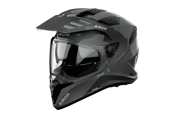 Airoh Helmet Bandit Color dark grey gloss