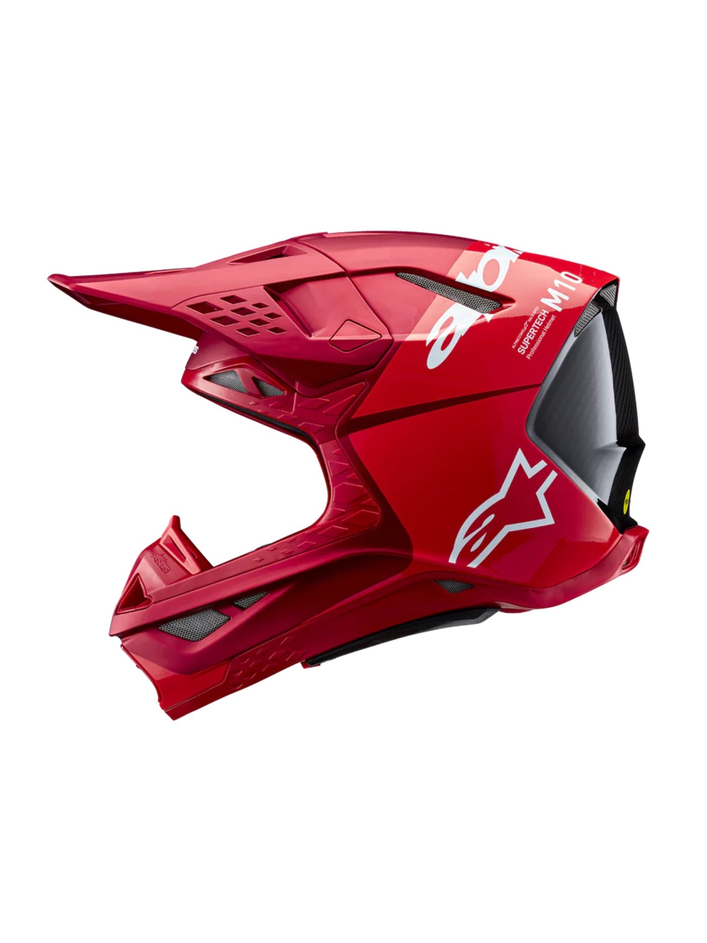 Alpinestars Helmet S-M10 2206 Flood Red Fluo