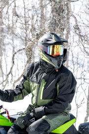AMOQ Dynamic Monosuit Insulated Black/Military Green/Hivis