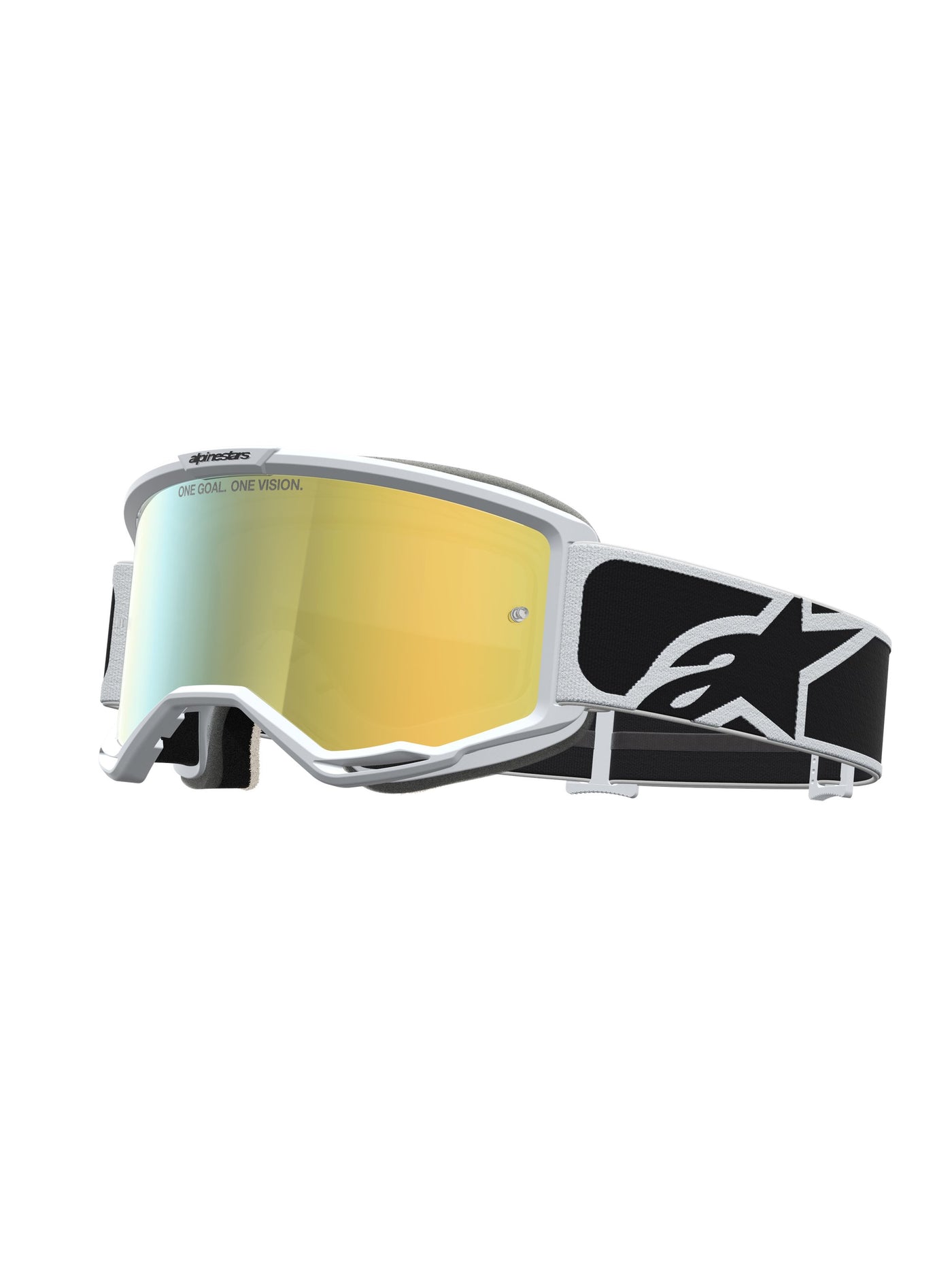 Alpinestars Goggle Vision 5 Rora Black White Mirror Gold