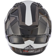 APEX Helmet FI100 Valencia grey/black/red