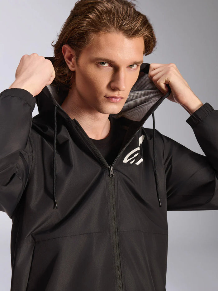 Alpinestars Jacket Speeder Chromium Windbreaker Black/White