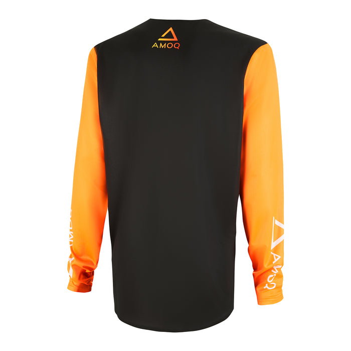 AMOQ Ascent Comp Jersey Black-Orange