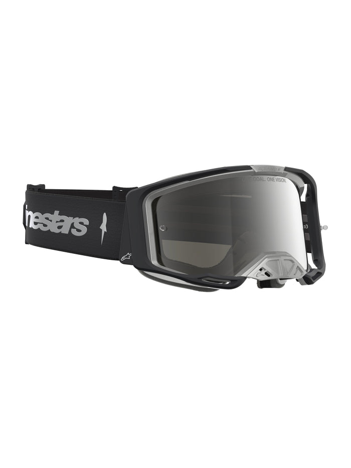 Alpinestars Goggle Vision 8 Amber Black Silver Mirror Silver