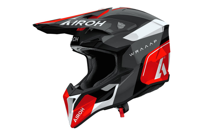 Airoh Helmet Wraaap Conquer Red gloss