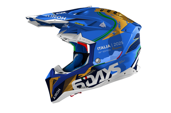 Airoh Helmet Aviator 3 6DAYS Italy 2025 Gloss