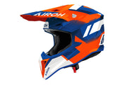 Airoh Helmet Wraaap Vision Orange/Blue gloss