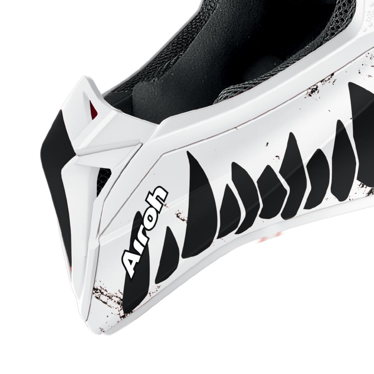 Airoh Wraap Chin guard vent white matt