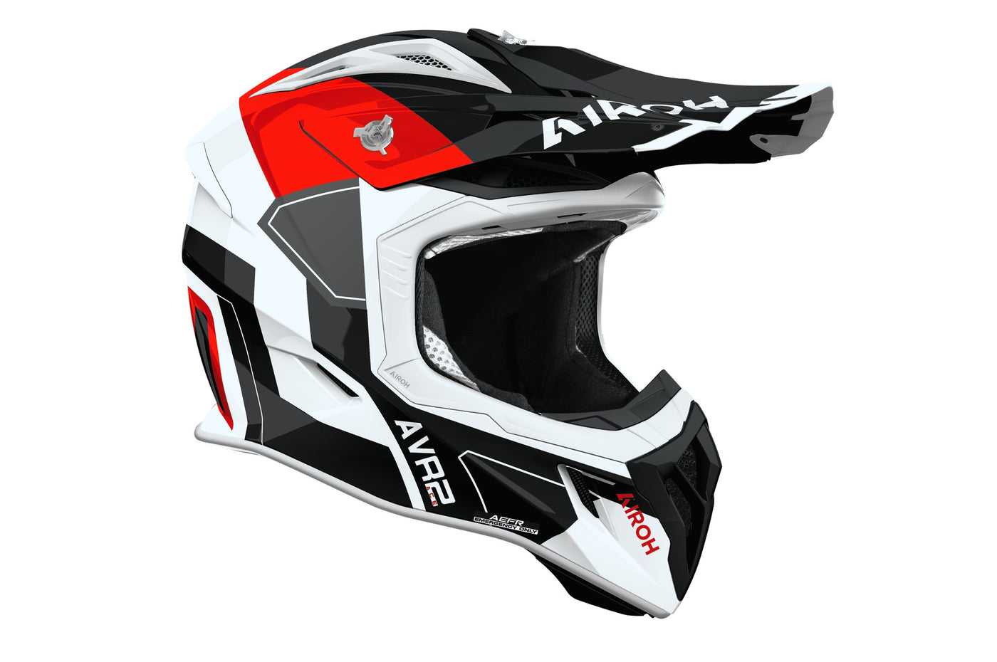 Airoh Helmet Aviator Ace 2 Shield Red gloss