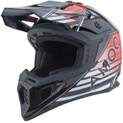 AMOQ Meteor V2 Helmet Axis Black/Red glossy