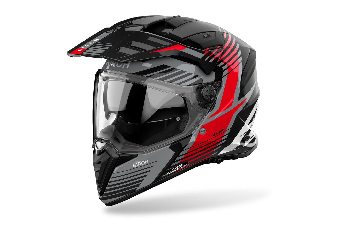 Airoh Helmet Bandit Spicy red gloss
