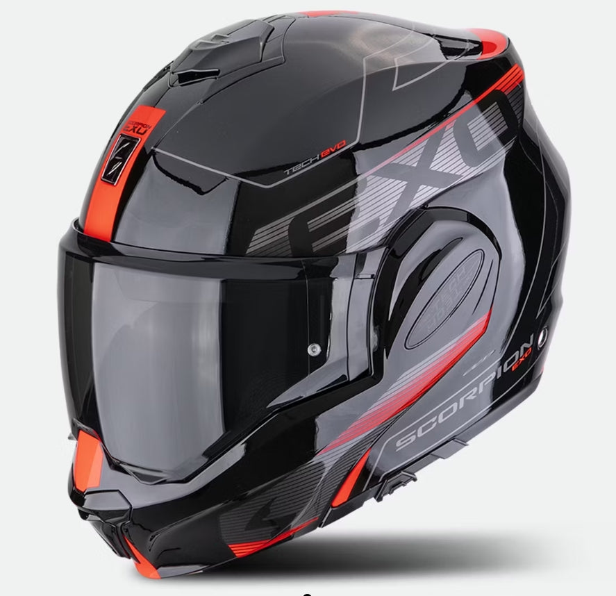 SCORPION EXO-TECH EVO TRAVELLER Black-Red