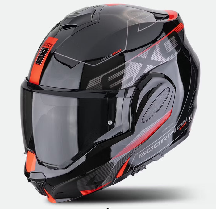 SCORPION EXO-TECH EVO TRAVELLER Black-Red