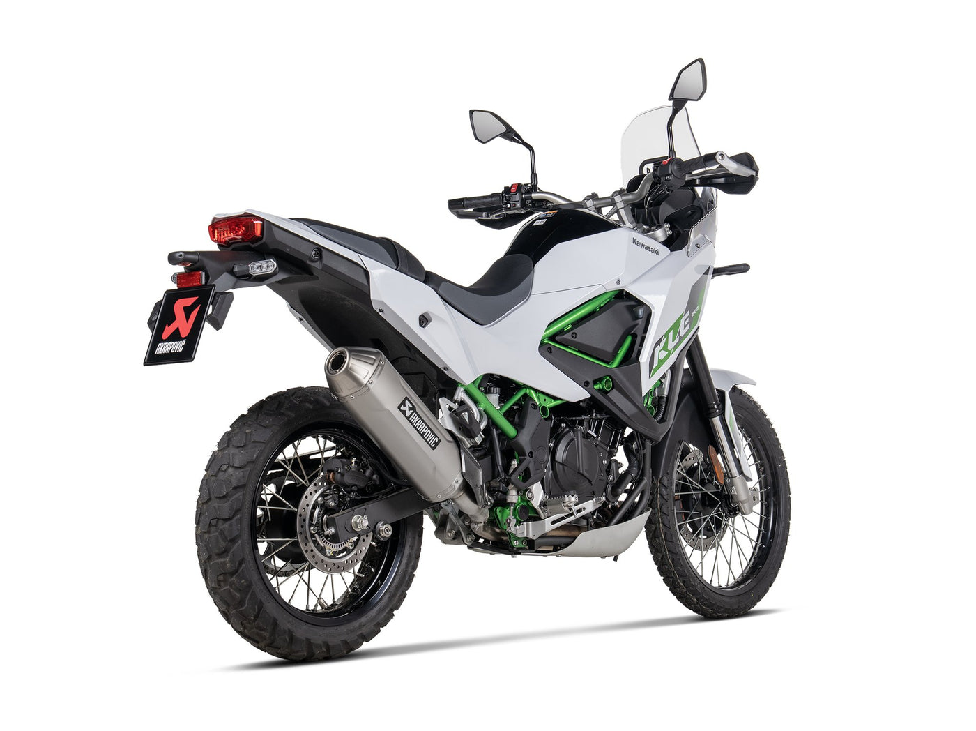 Akrapovic Slip-On Line (Titanium) Kawasaki KLE 500 2026
