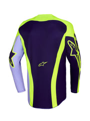 Alpinestars Jersey Racer Portl Purple/Fluo Yellow